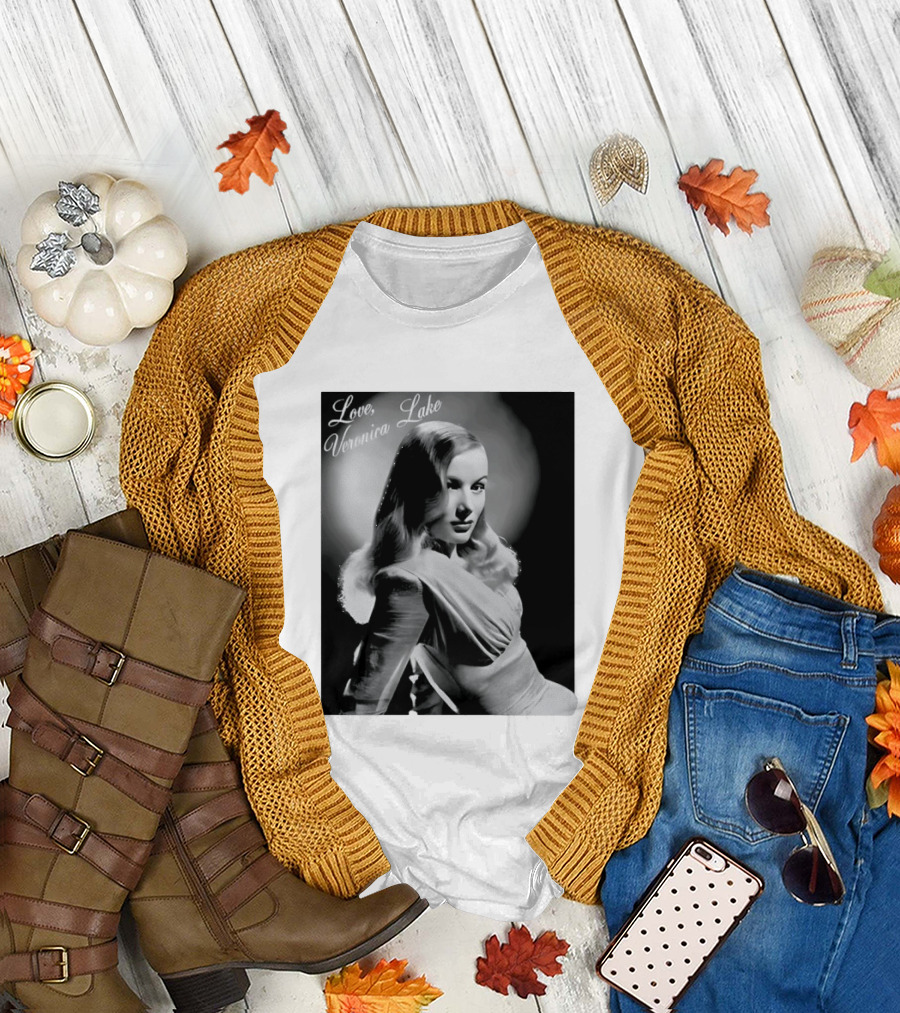 Veronica Lake Vintage Hollywood Glamour T-Shirt