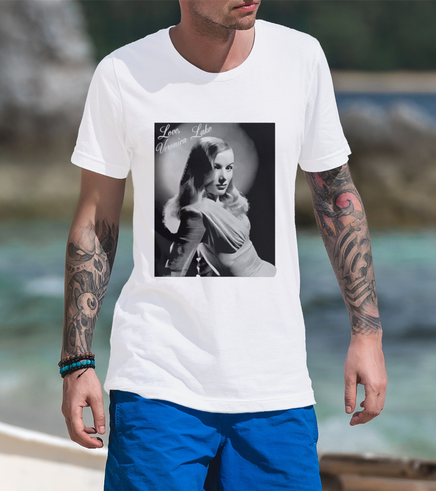 Veronica Lake Vintage Hollywood Glamour T-Shirt