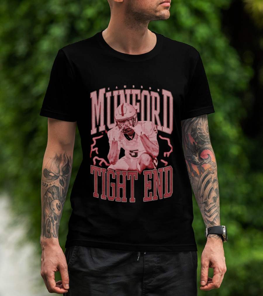 Cameron Munford Munford Tight End Football Player T-Shirt