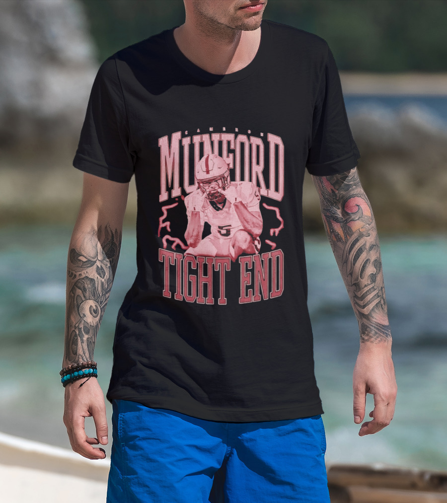 Cameron Munford Munford Tight End Football Player T-Shirt