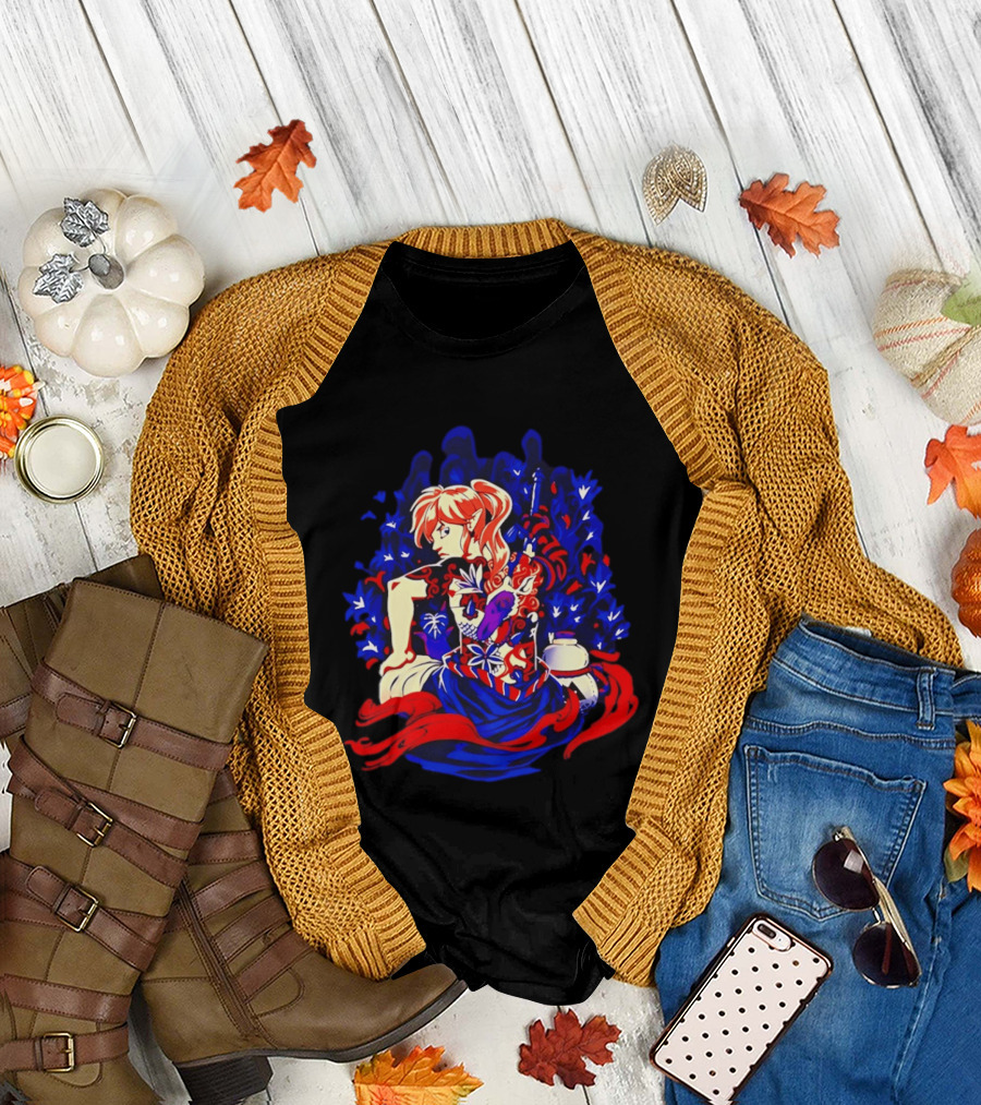 Legend Of Zelda Link Tattoo Art With Elven Warrior And Magical T-Shirt