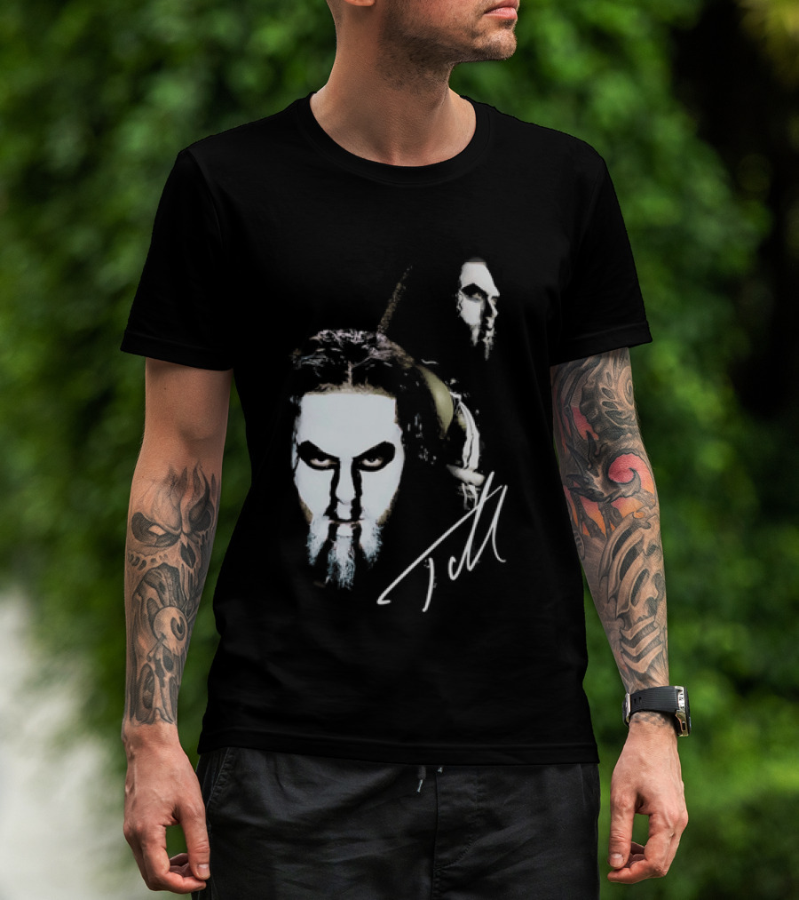 Luchasaurus Mask Illustration AEW Jell Signature T-Shirt
