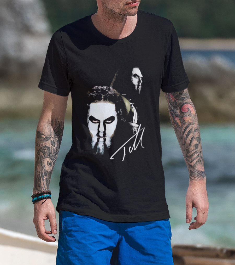 Luchasaurus Mask Illustration AEW Jell Signature T-Shirt
