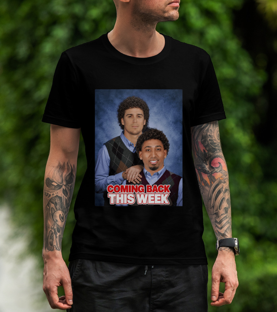 Step Brothers Parody Edwindiaz Kíke Coming Back This Week T-Shirt