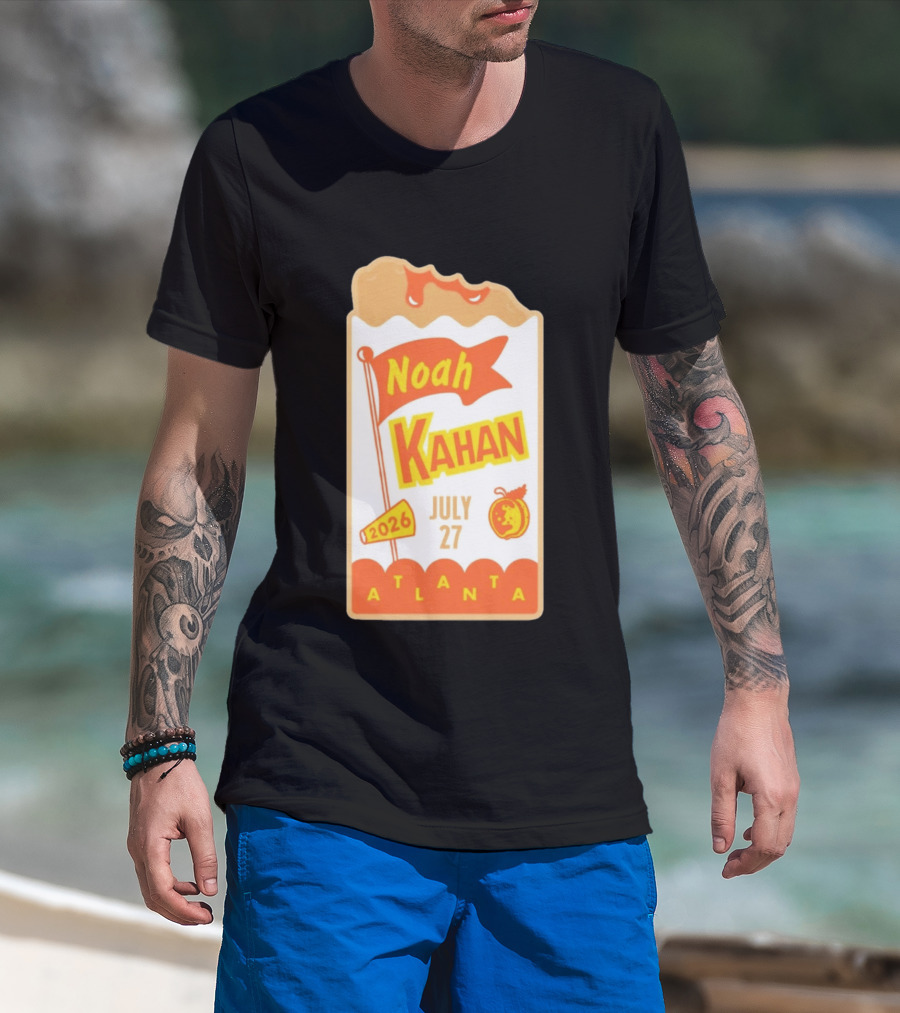 Noah Kahan Atlanta July 27 2026 Event T-Shirt