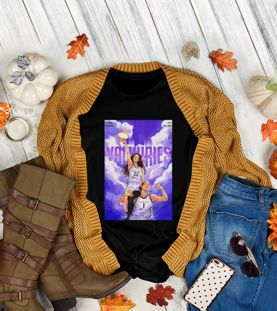 Veronica Burton Gabby Williams Golden State Valkyries Basketball Future T-Shirt