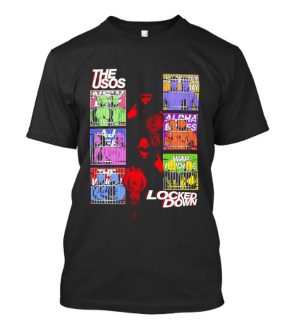 The Usos Locked Down WWE The Judgment Day New Day Alpha Academy T-Shirt