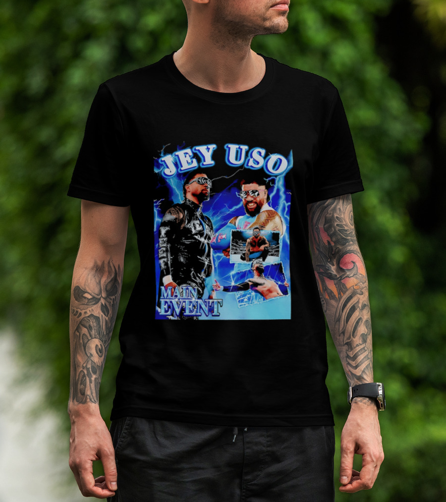 Jey Uso Main Event Yeet Energy Wrestling Highlights T-Shirt