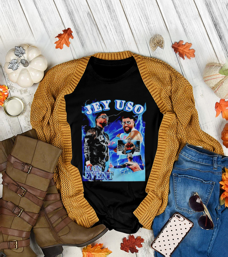 Jey Uso Main Event Yeet Energy Wrestling Highlights T-Shirt