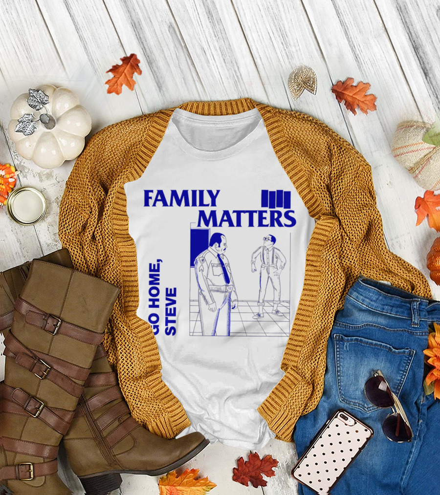 Family Matters Go Home Steve TV Show Humor Scene T-Shirt