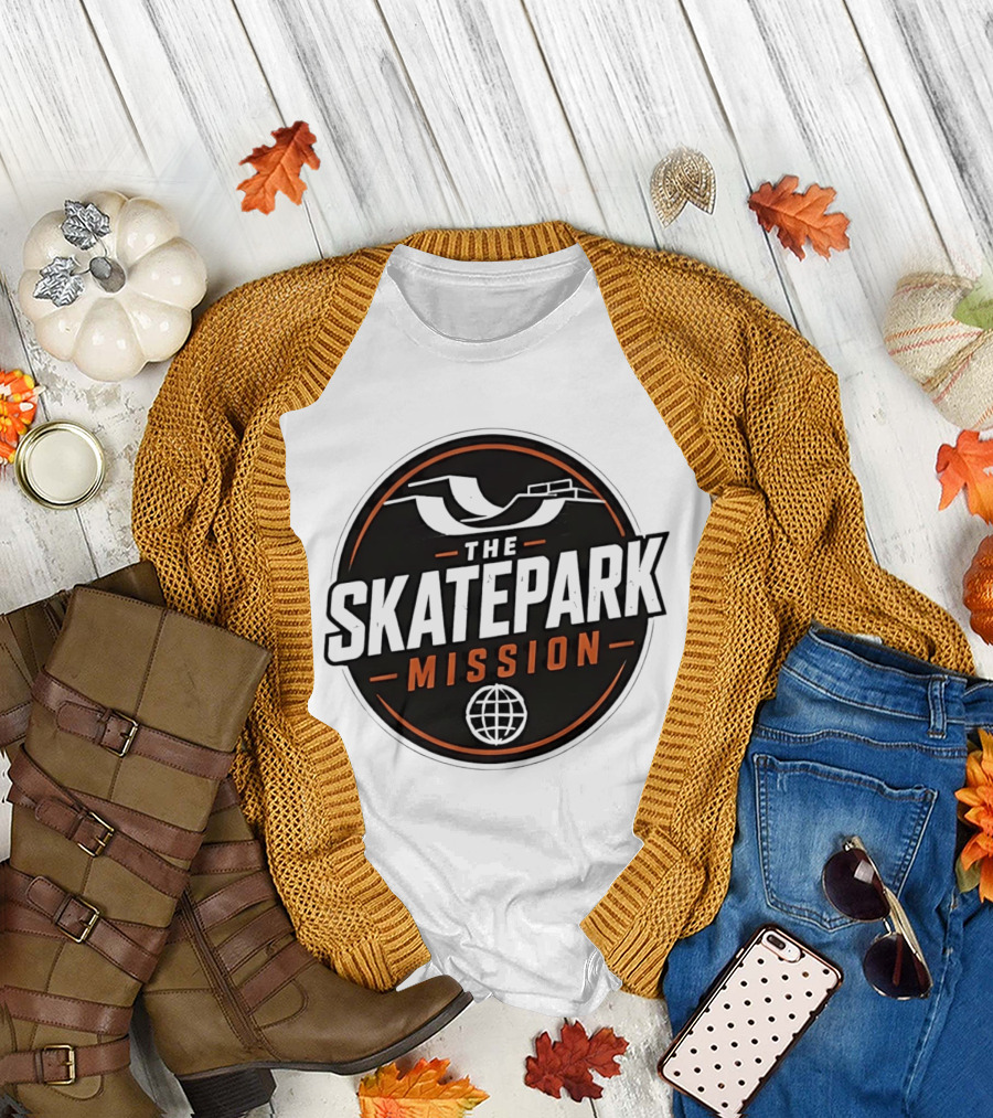 The Skatepark Mission Adventure With Ramp And Globe T-Shirt
