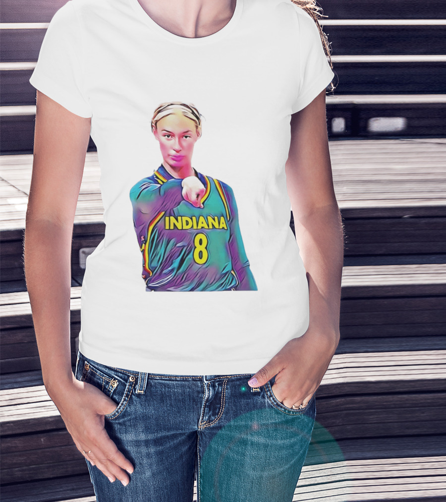 Sophie Cunningham Indiana Number 8 Indiana Fever Basketball Meme T-Shirt