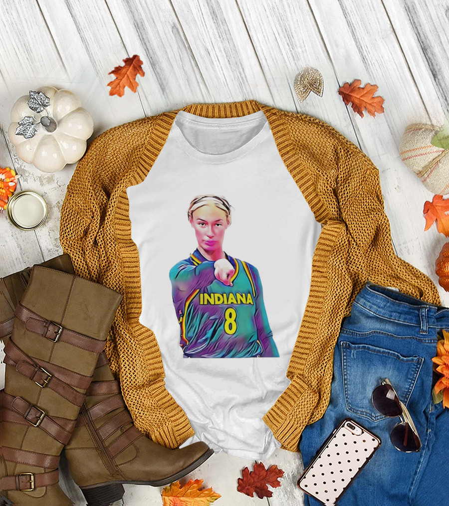 Sophie Cunningham Indiana Number 8 Indiana Fever Basketball Meme T-Shirt