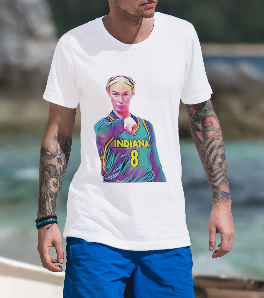Sophie Cunningham Indiana Number 8 Indiana Fever Basketball Meme T-Shirt