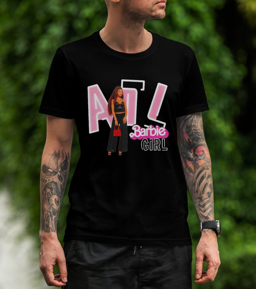 Barbie Girl ATL Angel Reese Atlanta Dream Basketball WNBA 2026 T-Shirt