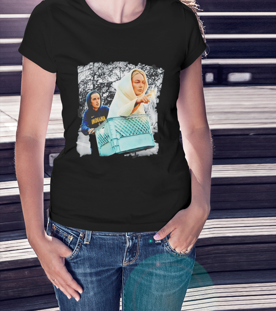 Caitlin Clark Sophie Cunningham ET Indiana Fever Basketball Iconic Movie Mashup 2026 T-Shirt
