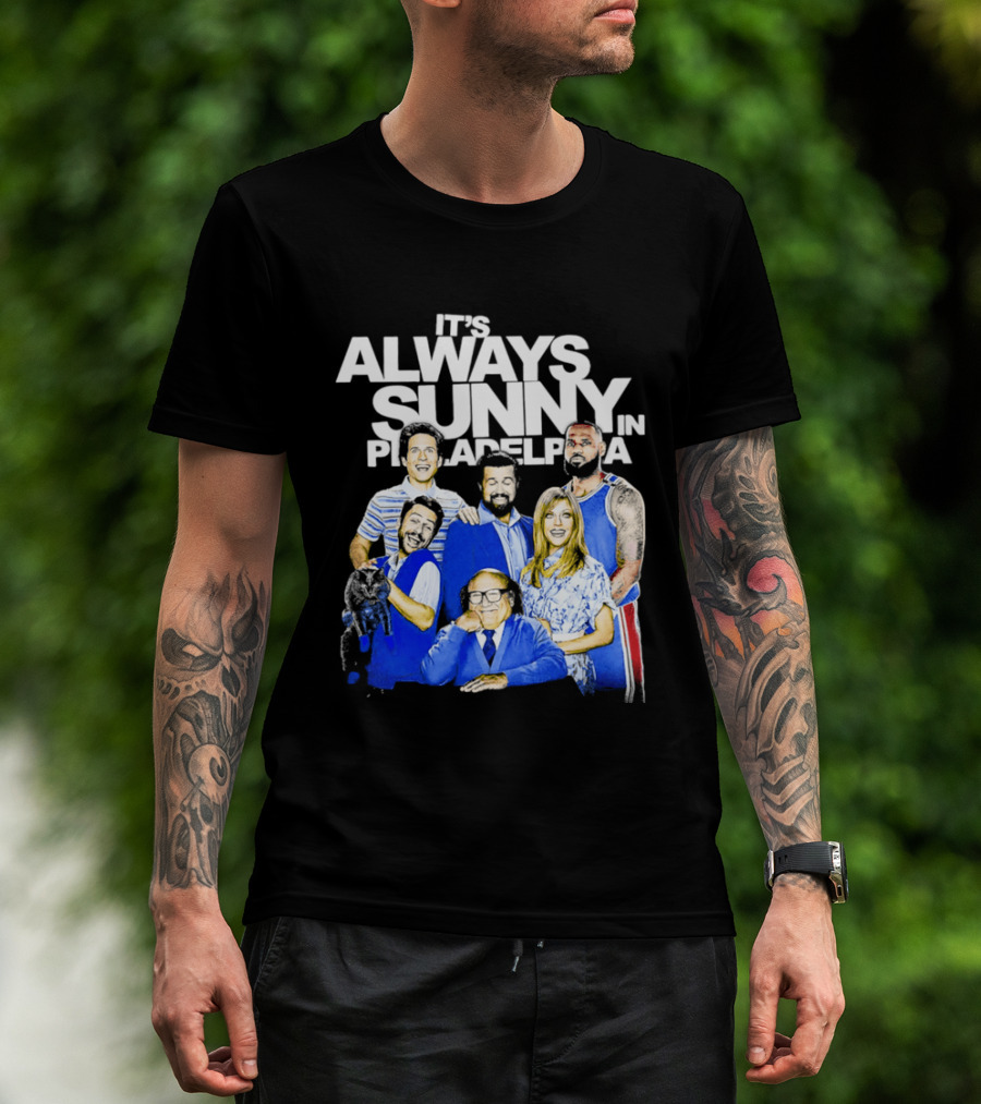 It's Always Sunny In Philadelphia Lebron James Kitten Mittens T-Shirt