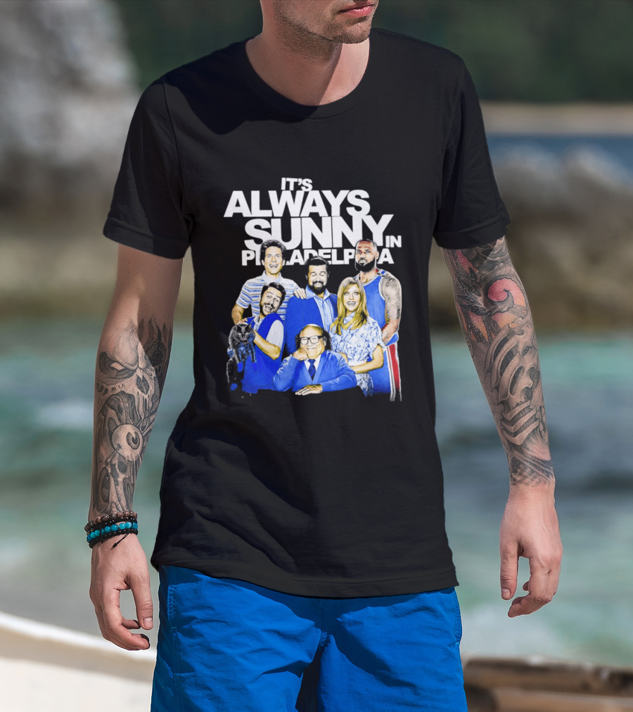 It's Always Sunny In Philadelphia Lebron James Kitten Mittens T-Shirt