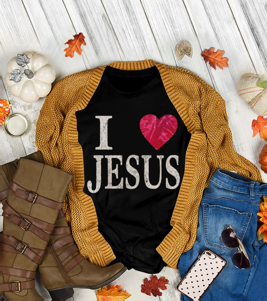 Jessie Bates III I Heart Jesus T-Shirt