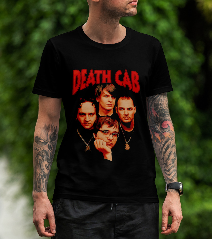 Death Cab For Cutie Band Members T-Shirt