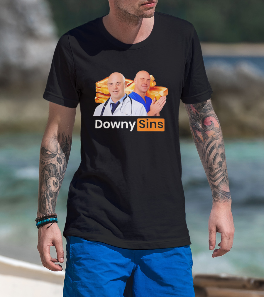 DownySins Meme Parody With Toast T-Shirt