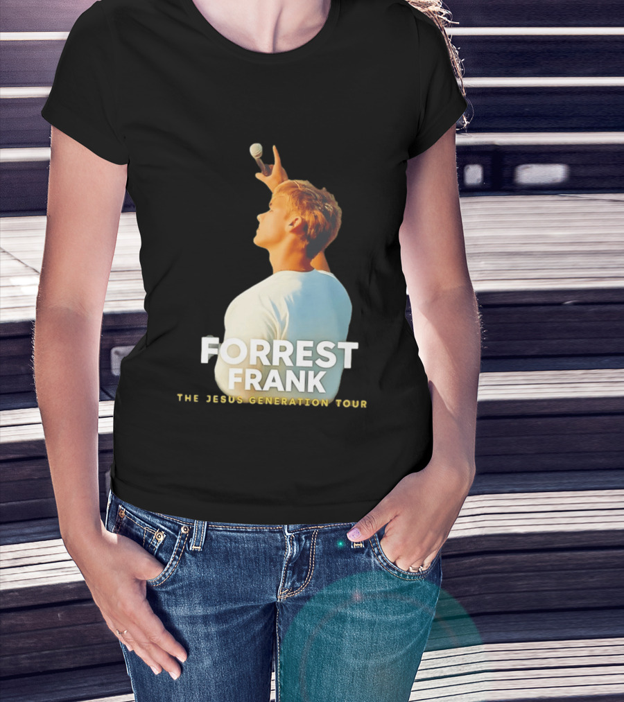 Forrest Frank The Jesus Generation Tour Microphone Pose T-Shirt