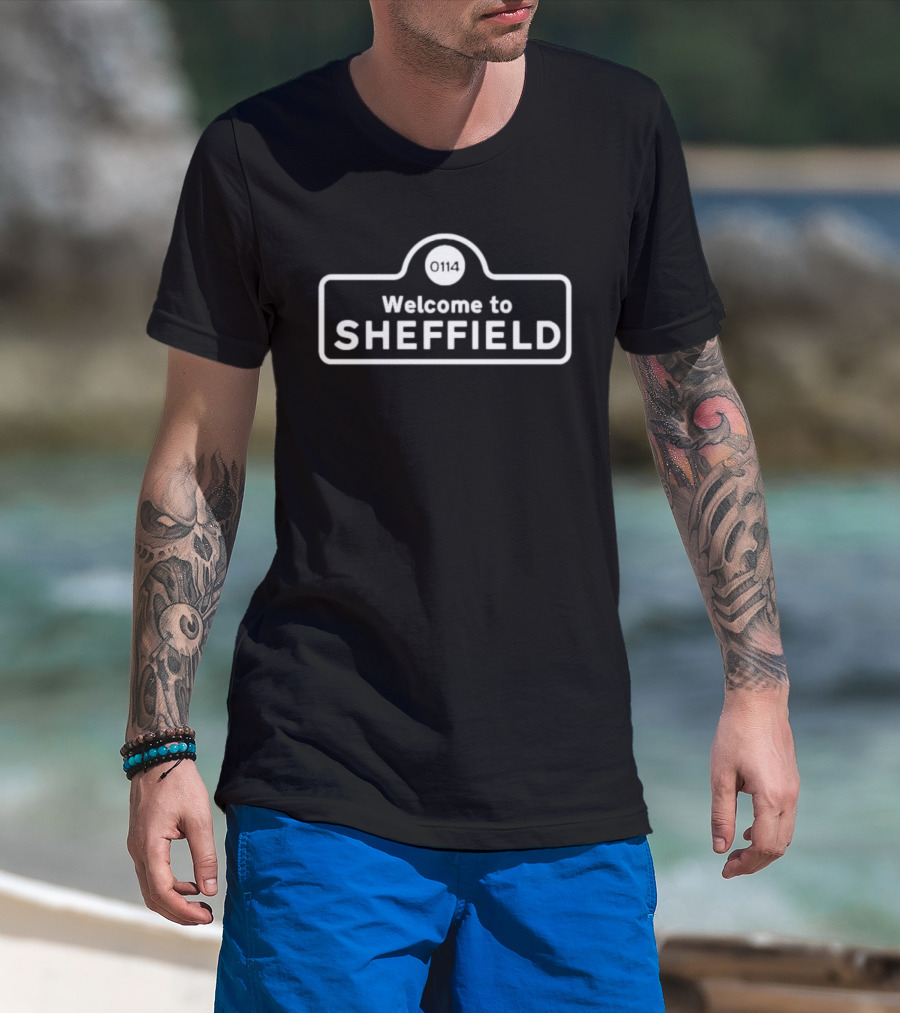 Richard Hawley Welcome To Sheffield 0114 T-Shirt
