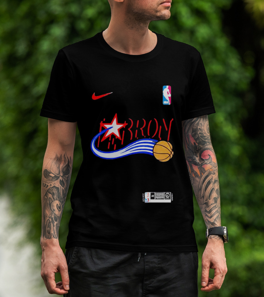 Nike NBA LeBron Star Basketball Graphic Philadelphia 76ers T-Shirt