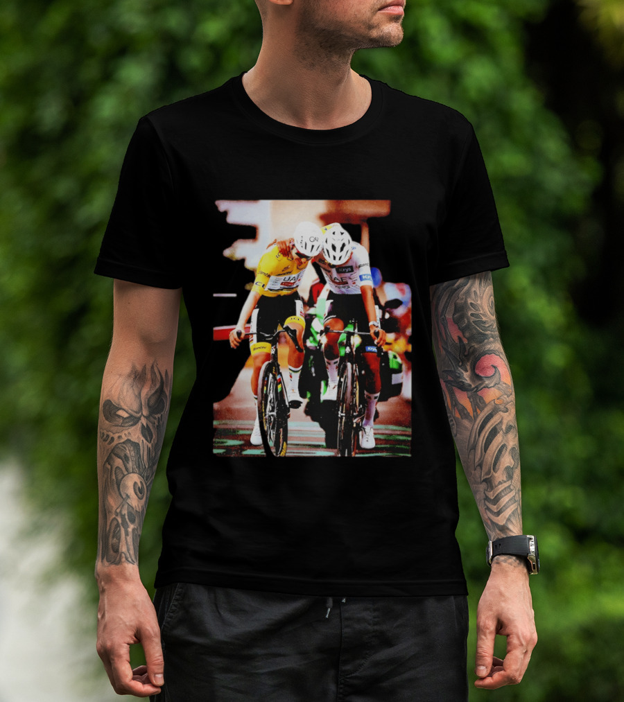 Tadej Pogačar Isaac Del Toro UAE Team Emirates Cycling 2026 T-Shirt