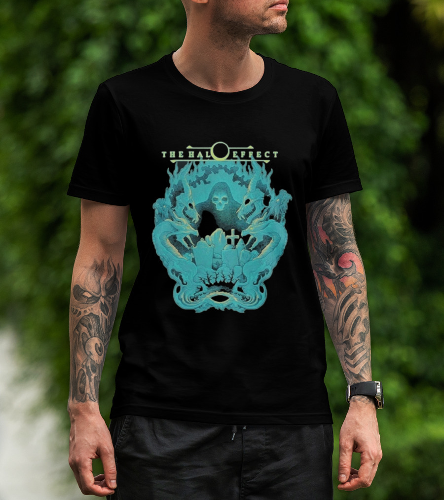 The Halo Effect Dragons Skull Fantasy T-Shirt