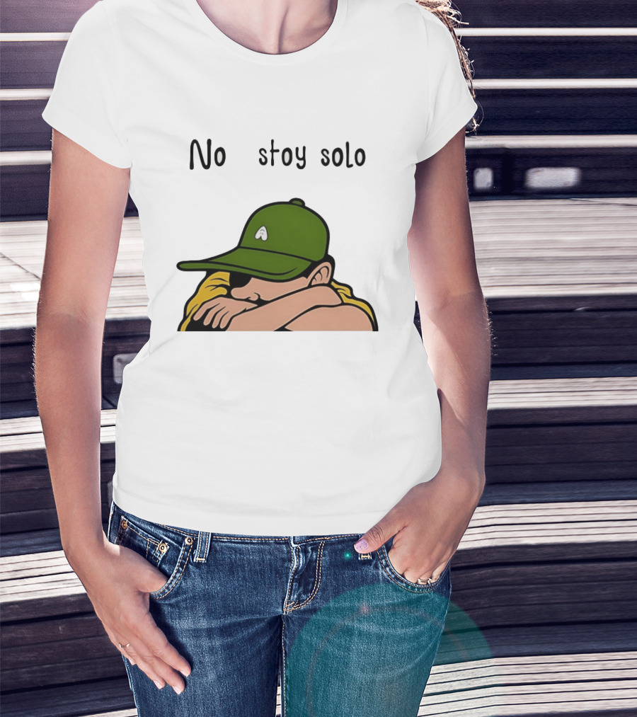 No Estoy Solo Anime Boy In Green Hat And Yellow T-Shirt
