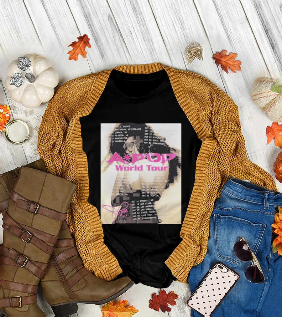 Tyla A Pop World Tour 2026 Paris Amsterdam London Dates And Signature T-Shirt