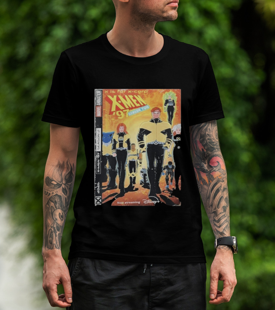 X Men 97 Season 2 X Corp Costumes Polaris Marvel Animation Disney Plus T-Shirt