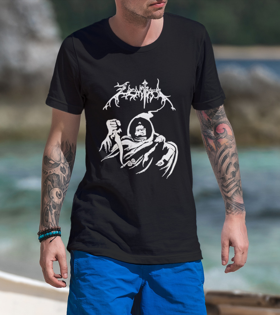 Zentihia Grim Reaper With Dagger T-Shirt