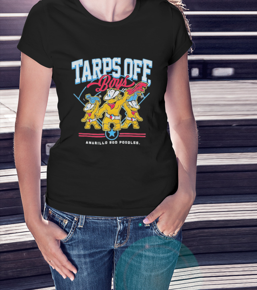 Tarps Off Boys Amarillo Sod Poodles Sports T-Shirt