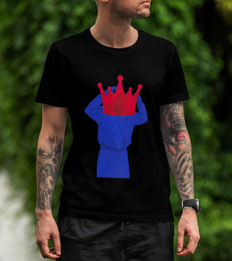 LeBron James NBA Finals 76ers King And Crown T-Shirt