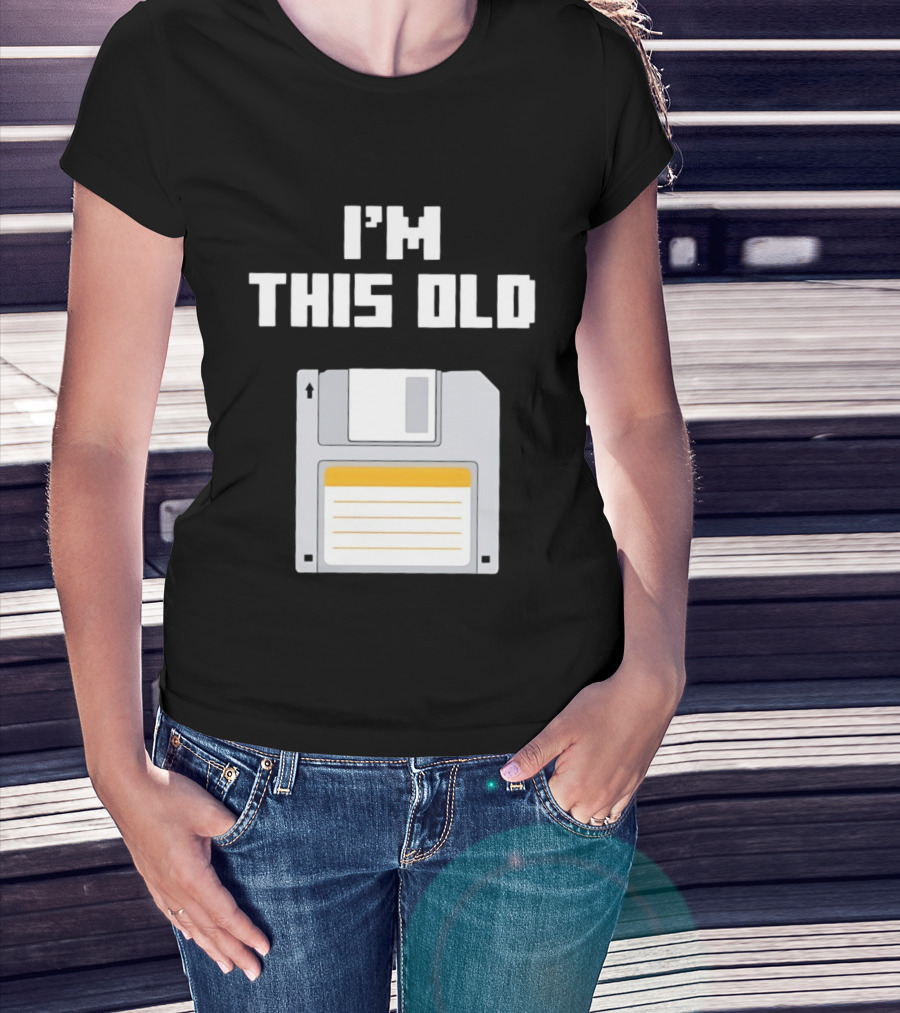 I'm This Old Floppy Disk T-Shirt