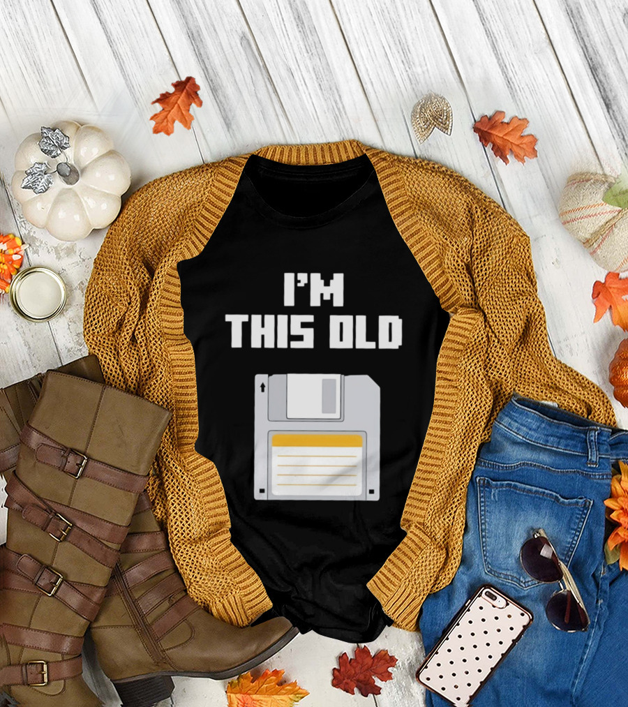 I'm This Old Floppy Disk T-Shirt