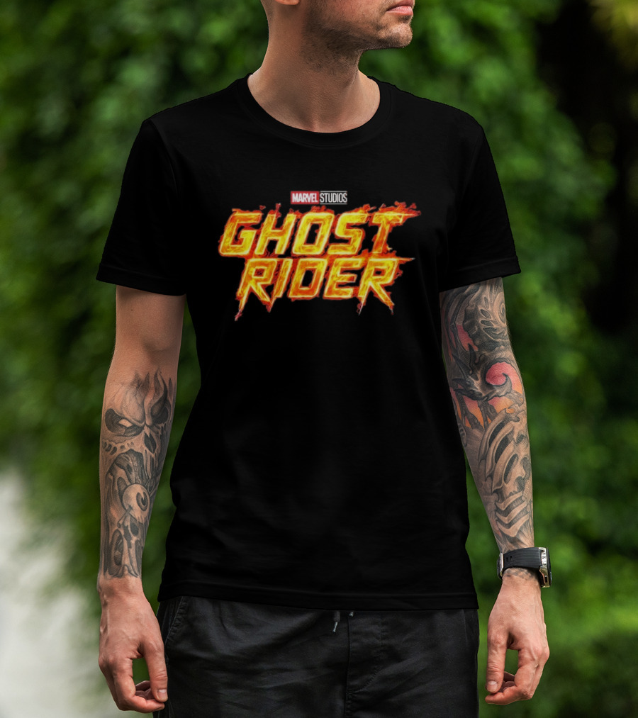 Marvel Studios Ghost Rider Flaming T-Shirt