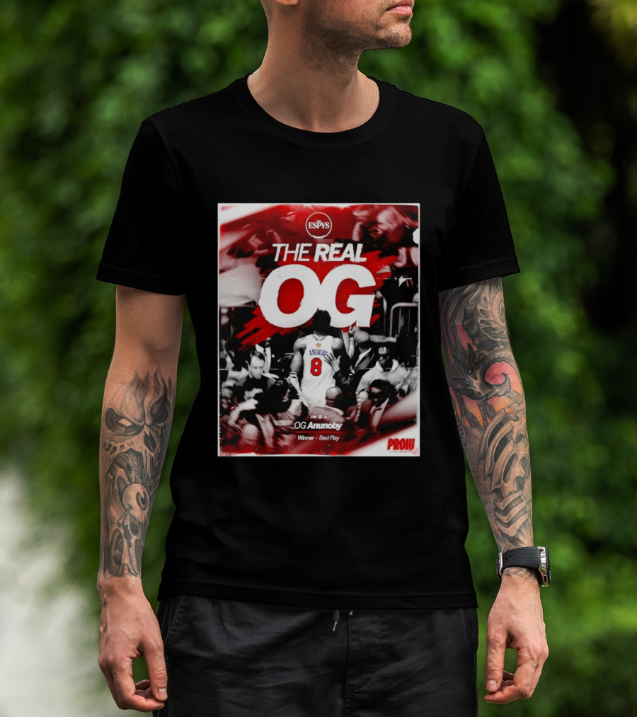 OG Anunoby The Real OG ESPYS Winner Best Play Indiana Basketball T-Shirt