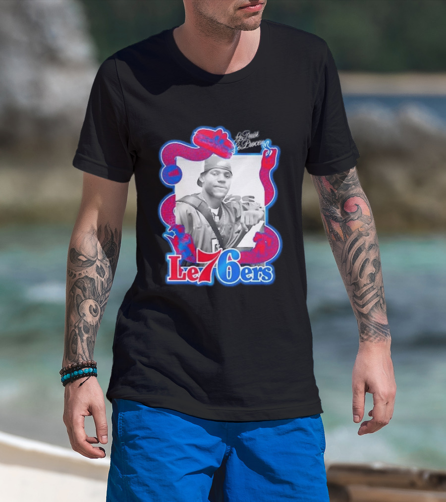Le Trust Le Process LeBron James Philadelphia 76ers T-Shirt