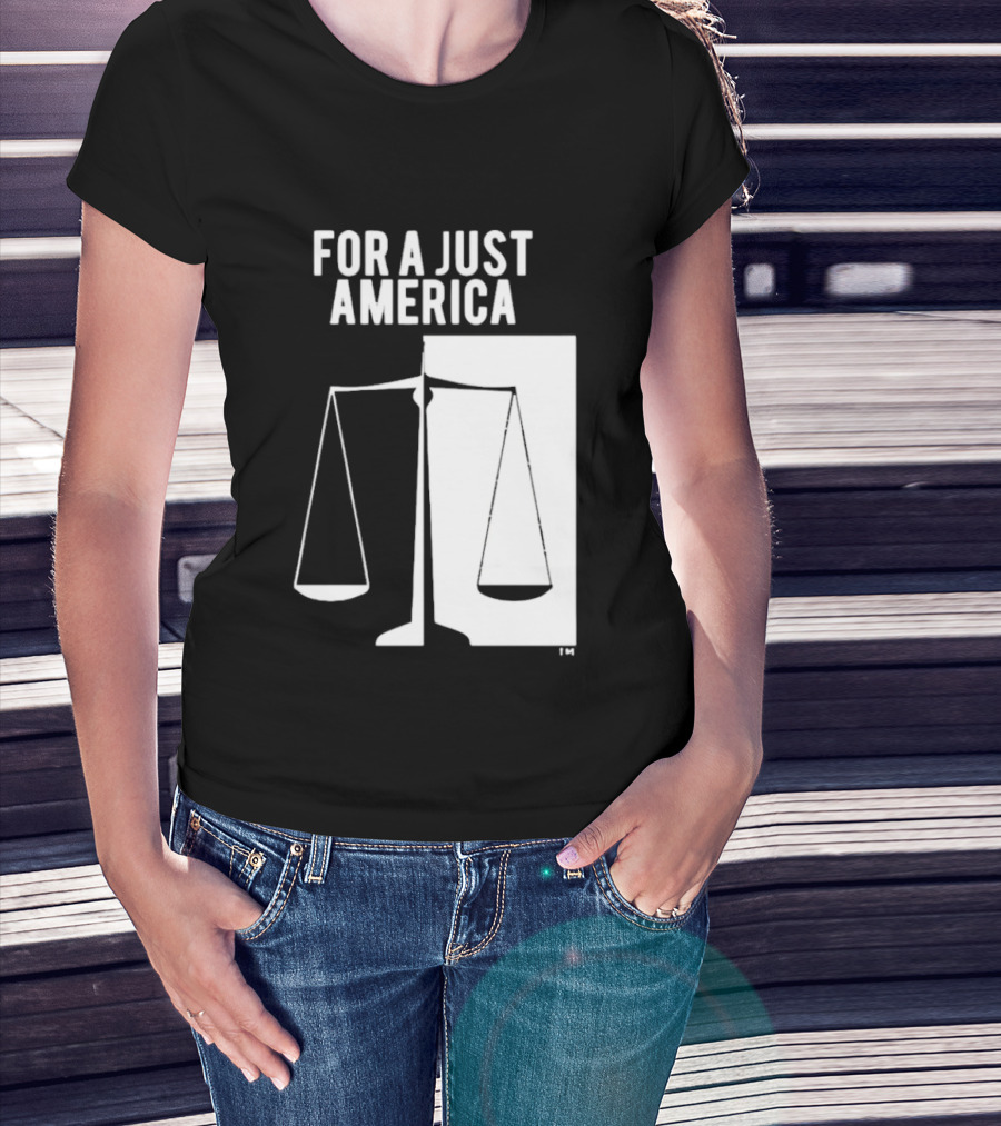 Resist For A Just America Scales Of Justice T-Shirt