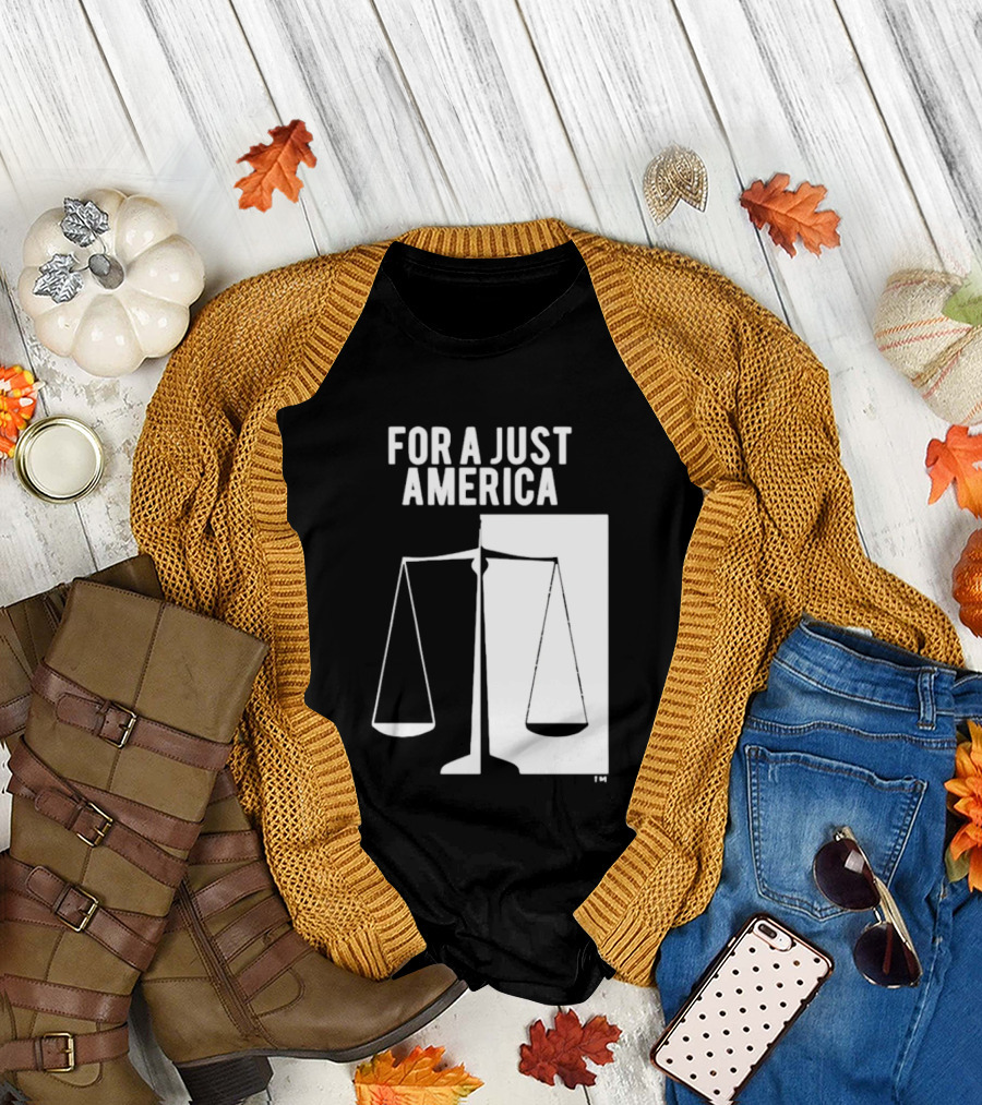 Resist For A Just America Scales Of Justice T-Shirt