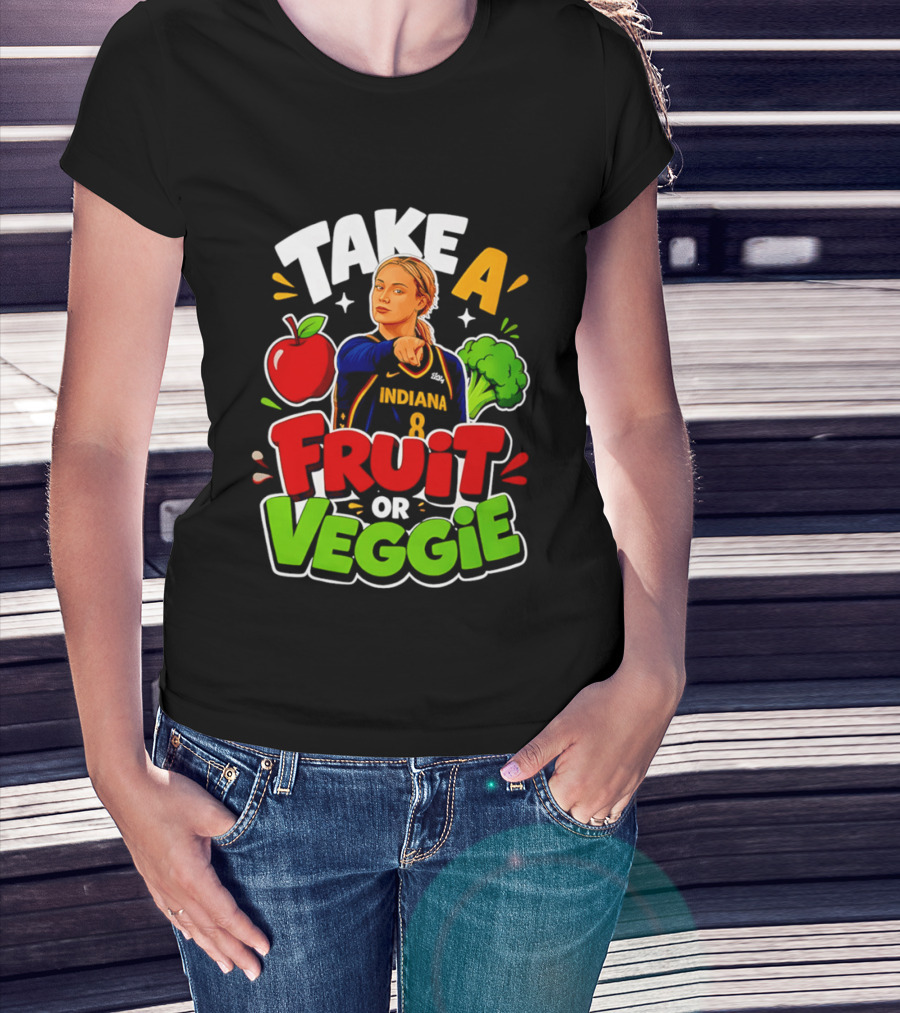 Take A Fruit Or Veggie Indiana 8 T-Shirt