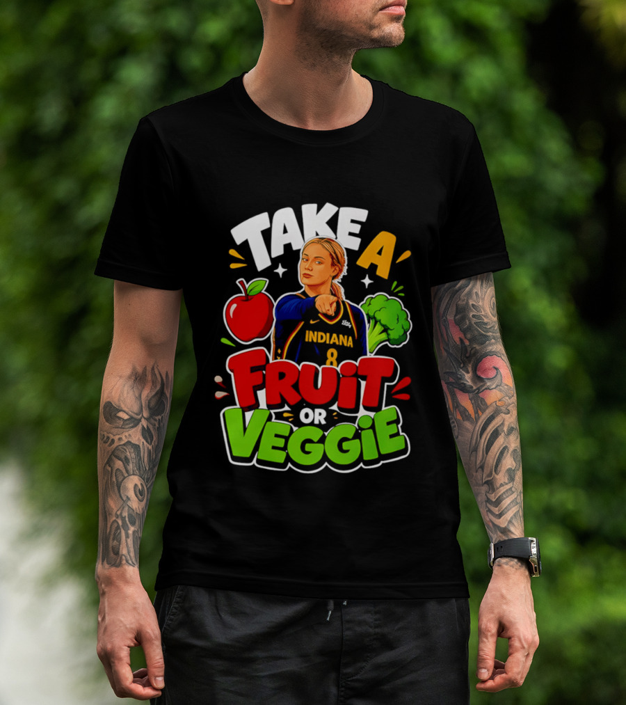 Take A Fruit Or Veggie Indiana 8 T-Shirt