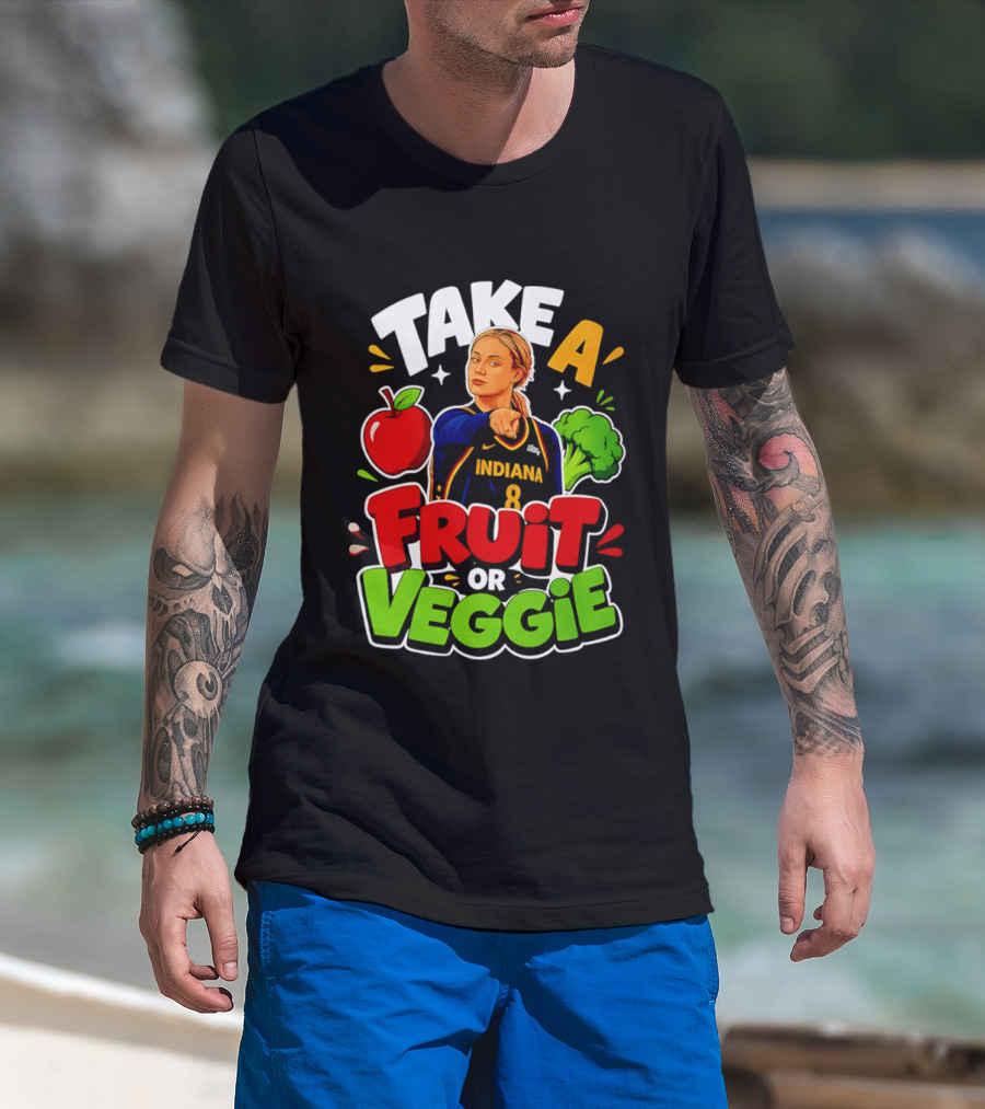 Take A Fruit Or Veggie Indiana 8 T-Shirt