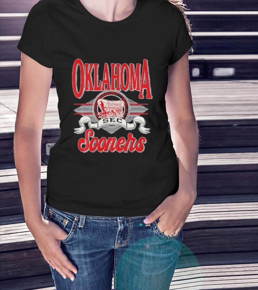 Oklahoma Sooners SEC Football Wagon T-Shirt