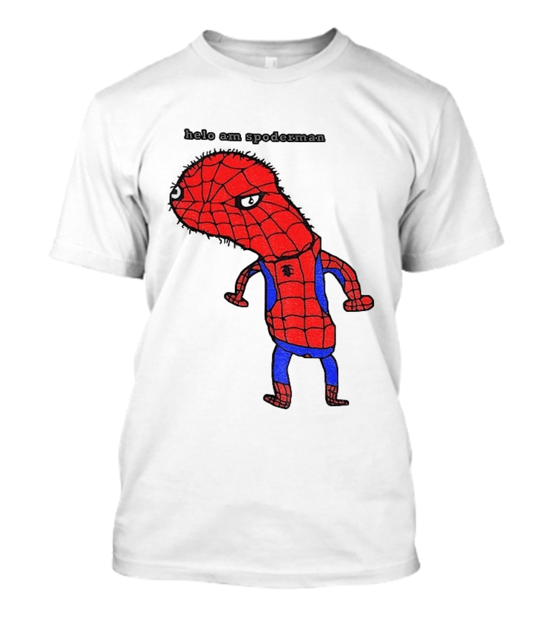 Helo Am Spoderman Spiderman Marvel Superhero Meme 2026 Comic Book T-Shirt