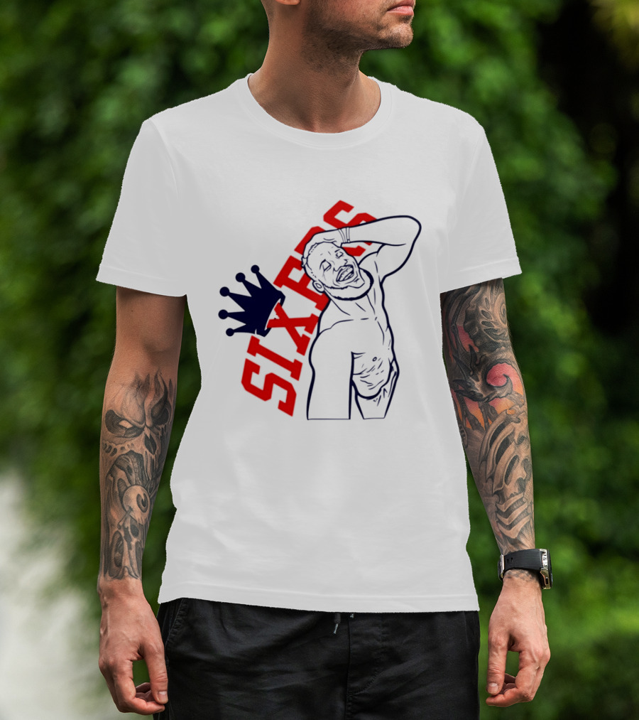 Philadelphia Sixers Crown LeBron James NBA T-Shirt