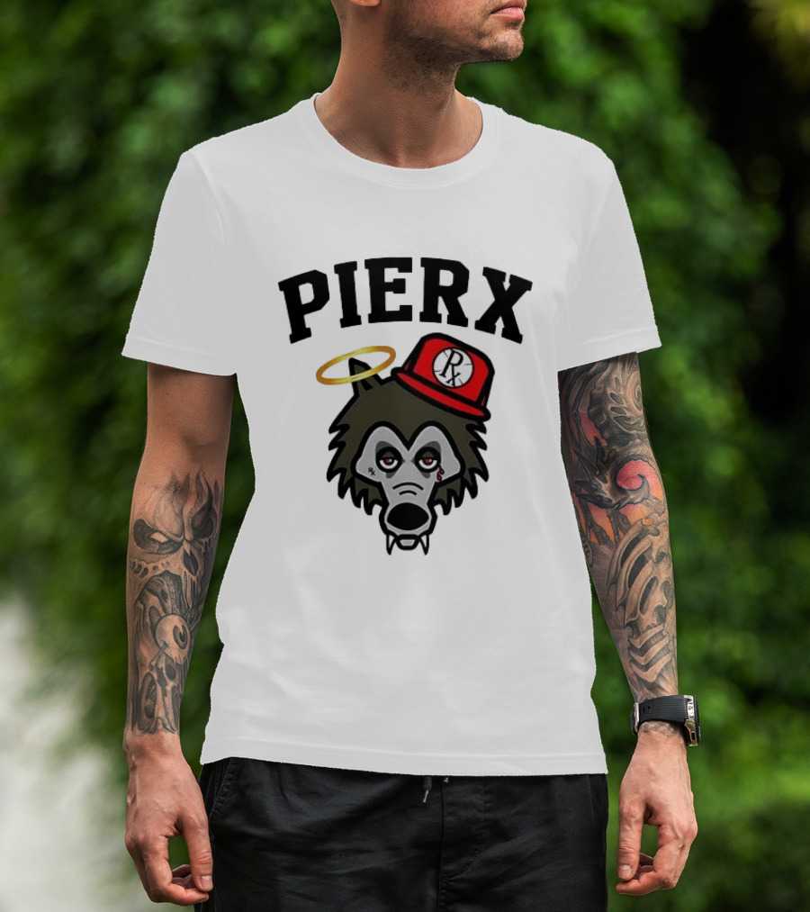 RX Wolf Pierx Halo Red Hat T-Shirt
